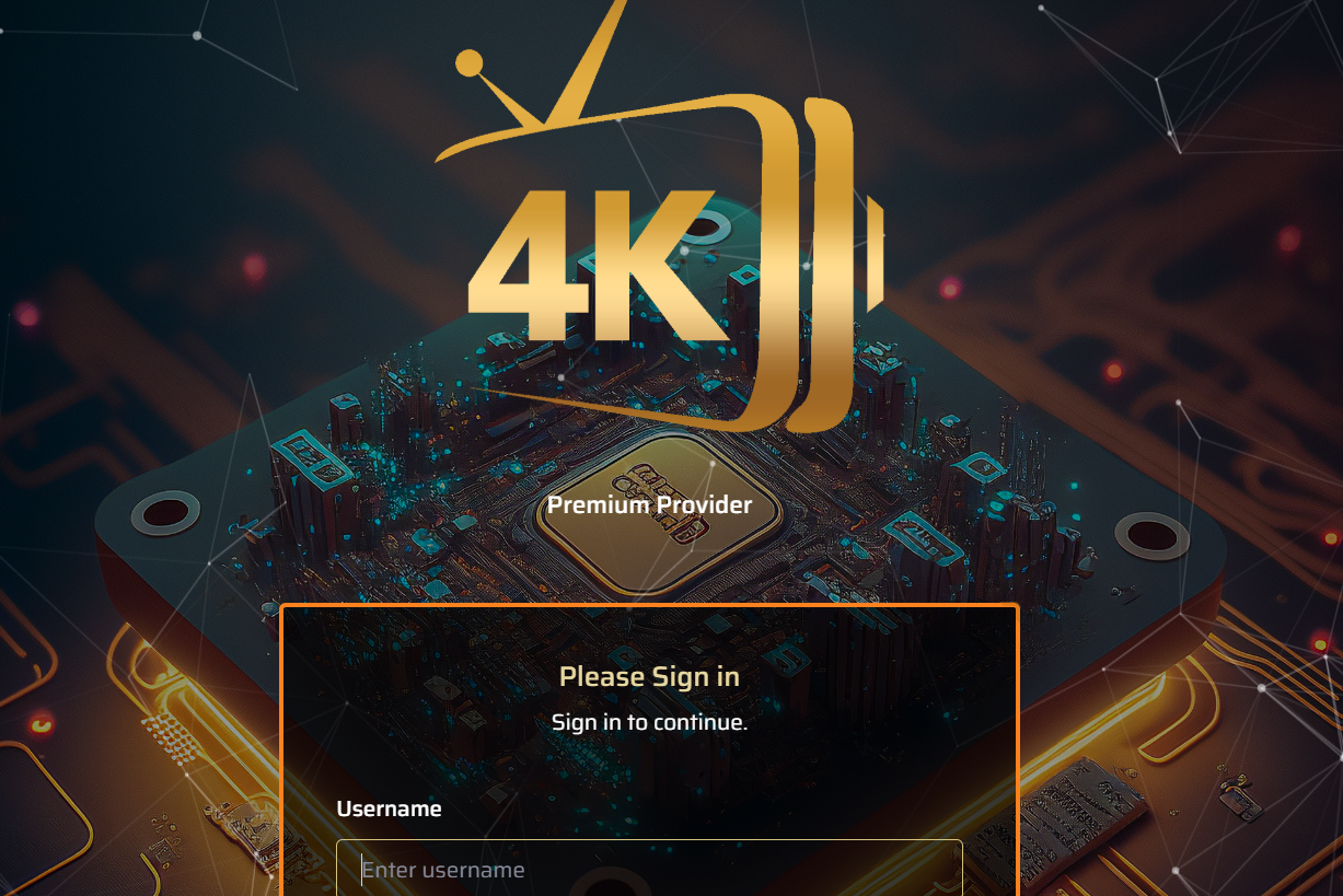 4K IPTV Server